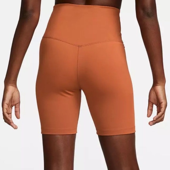 Nike Women's One Dri-FIT High-Waisted 7" Biker Shorts - Picture 2 of 3